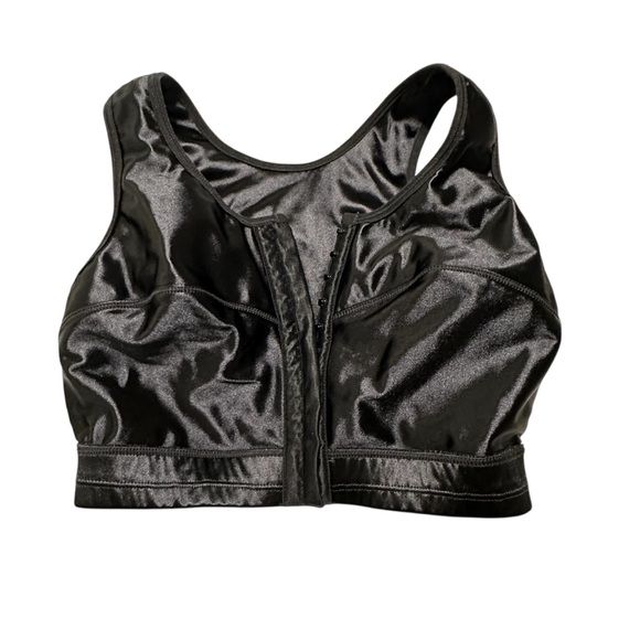 Enell Women’s High Impact Sports Bra In Black Satin Full Coverege Sz.1 Active - Picture 4 of 11